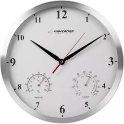 Настенные часы Esperanza Wall Clock Washington 30 см White Фото