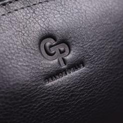 Косметичка Grande Pelle Кожаная Черная Фото 10