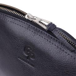 Косметичка Grande Pelle Кожаная Черная Фото 4