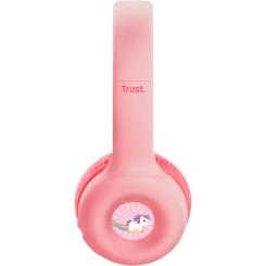 Наушники Trust Nouna Kids Wireless Pink Фото 9
