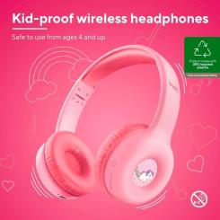 Наушники Trust Nouna Kids Wireless Pink Фото 1