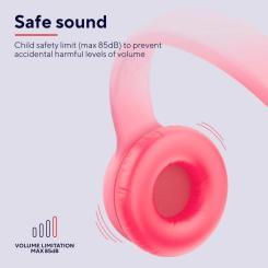 Наушники Trust Nouna Kids Wireless Pink Фото 2