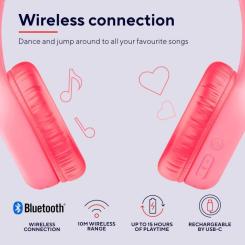 Наушники Trust Nouna Kids Wireless Pink Фото 3