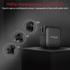 Зарядное устройство Promate 100W 3xUSB-C + USB-A Фото 5