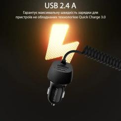 Зарядное устройство Promate 17W USB + Lightning Фото 3