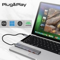 Концентратор Promate USB Hub 4 ports litehub-pro Фото 6