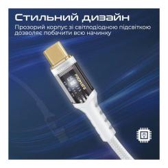 Дата кабель Promate USB-C to USB-C 1.2m Фото 4