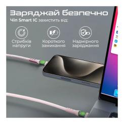 Дата кабель Promate USB-C to USB-C 2.0m Фото 5