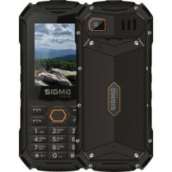Мобильный телефон Sigma X-treme PV68 Black Orange Фото