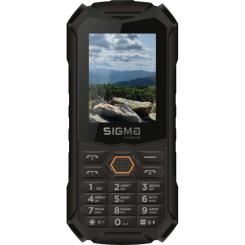 Мобильный телефон Sigma X-treme PV68 Black Orange Фото 1