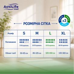 Подгузники для взрослых ActiLife Med Basic L, 30 шт Фото 2