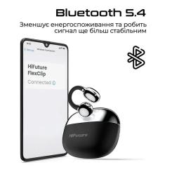 Наушники HiFuture FlexClip Black Фото 3