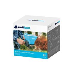 Сеялка Cellfast разброс до 3.6м, гранулы до 10мм, 3л Фото 2