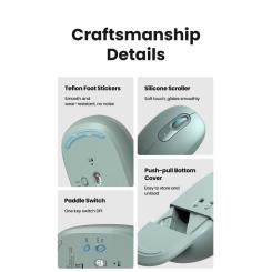 Мышка Ugreen MU105 Wireless Green Фото 10