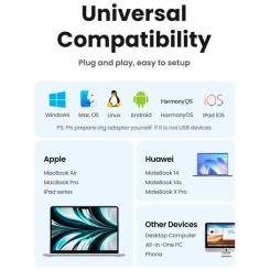 Мышка Ugreen MU105 Wireless Green Фото 8