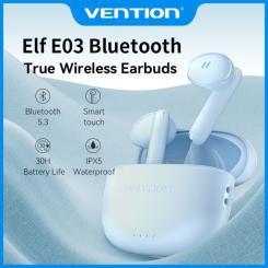 Наушники Vention Elf Earbuds E03 Blue Фото 2