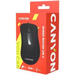 Мышка Canyon CNE-CMS USB Black Фото 2