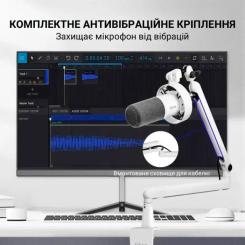 Микрофон Fifine T688W USB/XLR White Фото 9