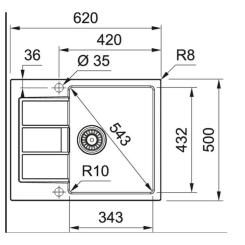 Мойка кухонная Franke 143.0671.742 Фото 1