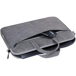 Сумка для ноутбука Defender 15.6" Solid PU gray Фото 3