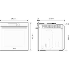 Духовой шкаф Samsung NV7B4125ZAK/WT Фото 7