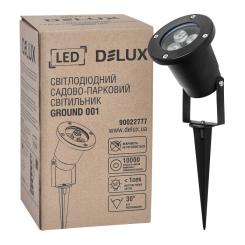 Светильник Delux GROUND 001 LED 3W 5000К 230V IP64 Фото 1