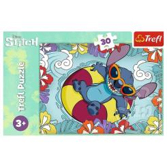Пазл Trefl Lilo&Stitch В отпуске 30 элементов Фото 2