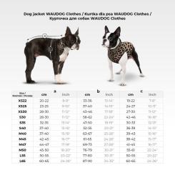 Курточка для животных WAUDOG Clothes "Смайлики на голубом" XS30 Фото 3