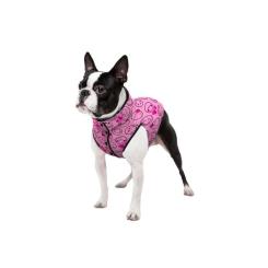 Курточка для животных WAUDOG Clothes "Смайлики на розовом" XS22 Фото 2