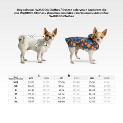 Дождевик для животных WAUDOG Clothes з капюшоном "NASA21" M Фото 4