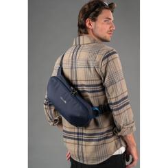 Сумка Pacsafe Metrosafe X Urban Sling Темно-синяя Фото 7