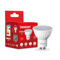 Лампочка Vestum LED MR16 8W 4100K 220V GU10 Фото 1
