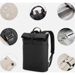 Рюкзак для ноутбука Tavialo 15.6" SUAVE TD15 black, 15L Фото 4