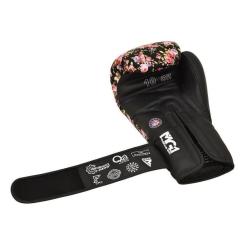 Боксерские перчатки RDX FL-5 Black 12 унцій Фото 4
