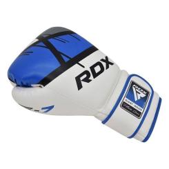 Боксерские перчатки RDX F7 Ego Blue 14 унцій Фото 4