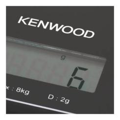 Весы кухонные Kenwood WEP60.000BK Фото 2