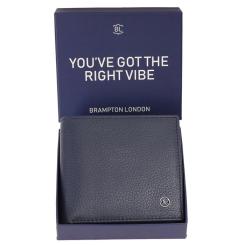 Кошелек Brampton London Plutus Navy Фото 4