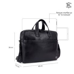 Сумка Brampton London Commandeer Black Фото 9