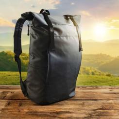Рюкзак туристический Schwarzwolf Pektusan Rolltop чорний Фото 6