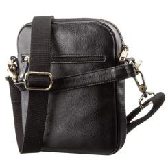 Сумка Shvigel Мужская кожаная Черная Фото 1