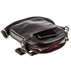 Сумка Shvigel Мужская кожаная Черная Фото 6