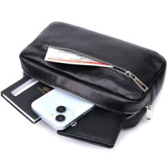 Сумка Shvigel Из натуральной кожи Черная Фото 7