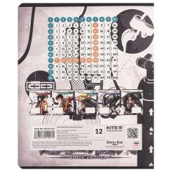 Тетрадь Kite Attack on Titan, 12 листов, клетка Фото 10
