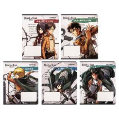 Тетрадь Kite Attack on Titan, 12 листов, клетка Фото