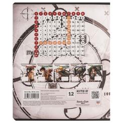 Тетрадь Kite Attack on Titan, 12 листов, клетка Фото 4