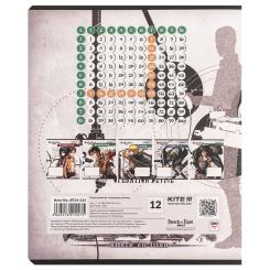 Тетрадь Kite Attack on Titan, 12 листов, клетка Фото 7