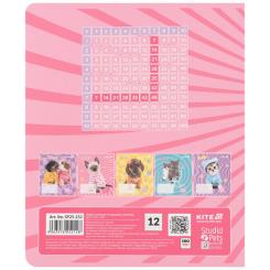 Тетрадь Kite Studio Pets, 12 листов, клетка Фото 4