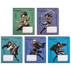 Тетрадь Kite Attack on Titan, 12 листов, линия Фото