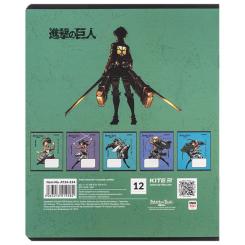 Тетрадь Kite Attack on Titan, 12 листов, линия Фото 4