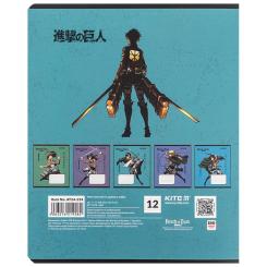 Тетрадь Kite Attack on Titan, 12 листов, линия Фото 8